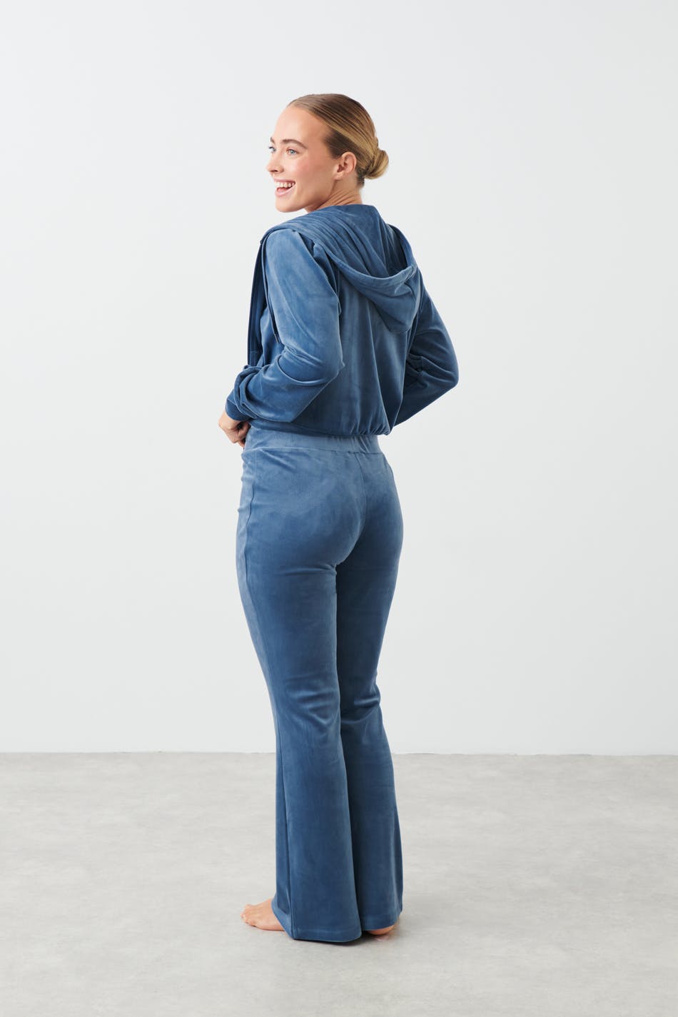 Velour trousers