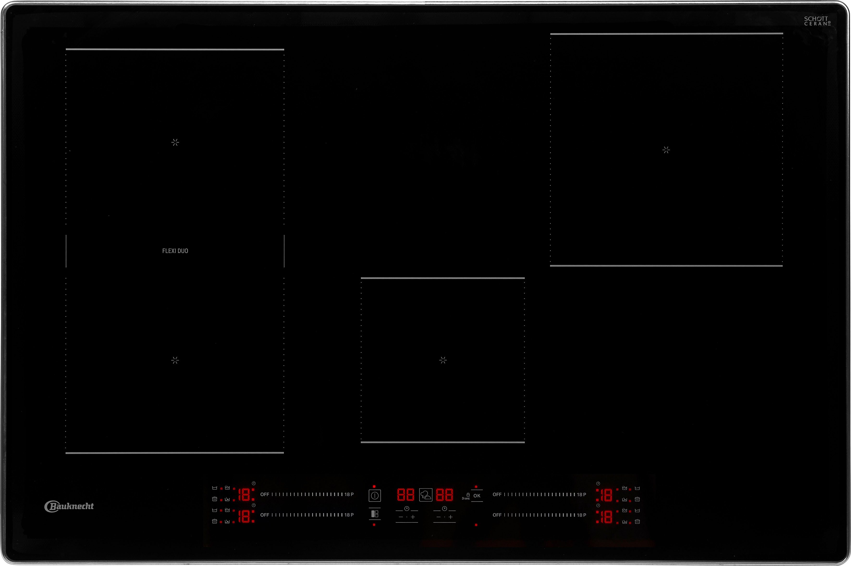 BAUKNECHT Flex-Induktions-Kochfeld von SCHOTT CERAN® BS 2677C AL