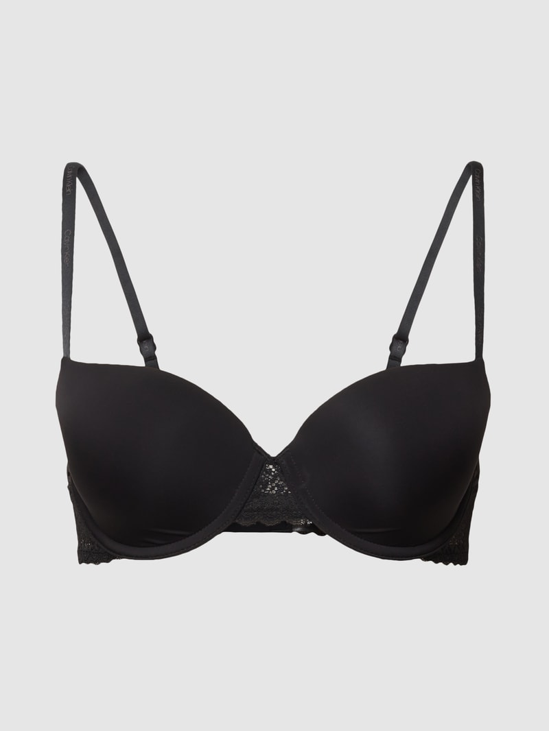 BH mit Häkelspitze Modell 'FLIRTY' in schwarz