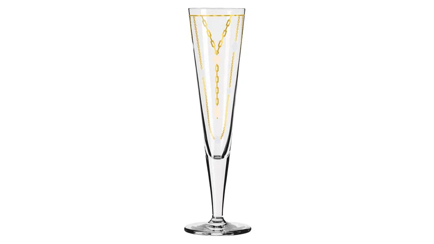 RITZENHOFF Champagnerglas Goldnacht  #39 von Nathalie Jean F24 Gold, Weiß, Rosa