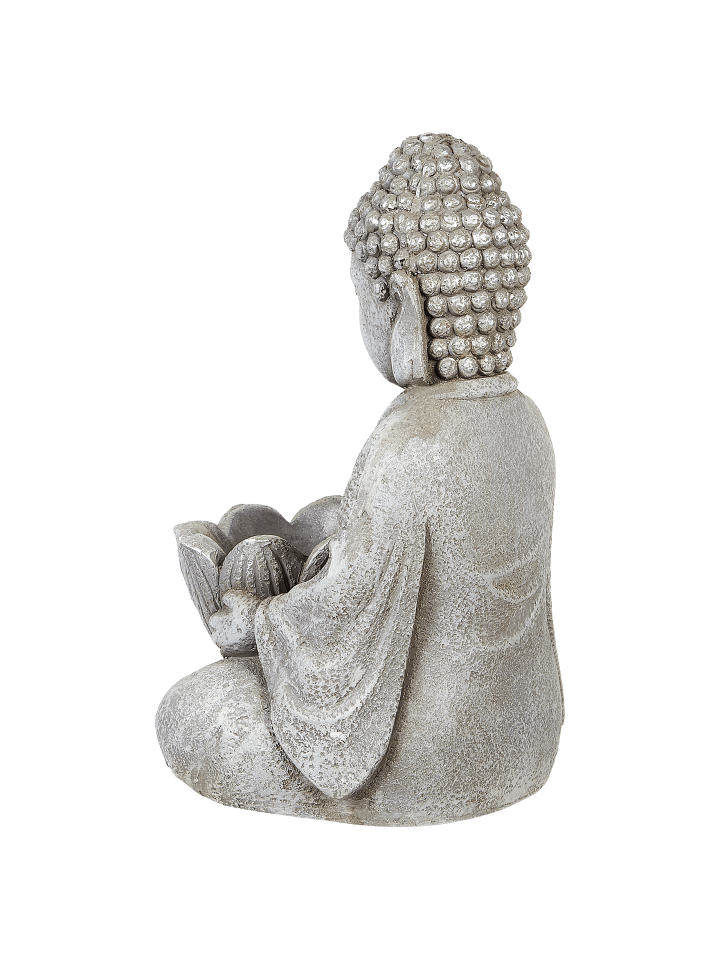 Beliani Gartenfigur MONTCEL in Grau - (W) 27 x (H) 44 x (L) 23 cm günstig kaufen onesize