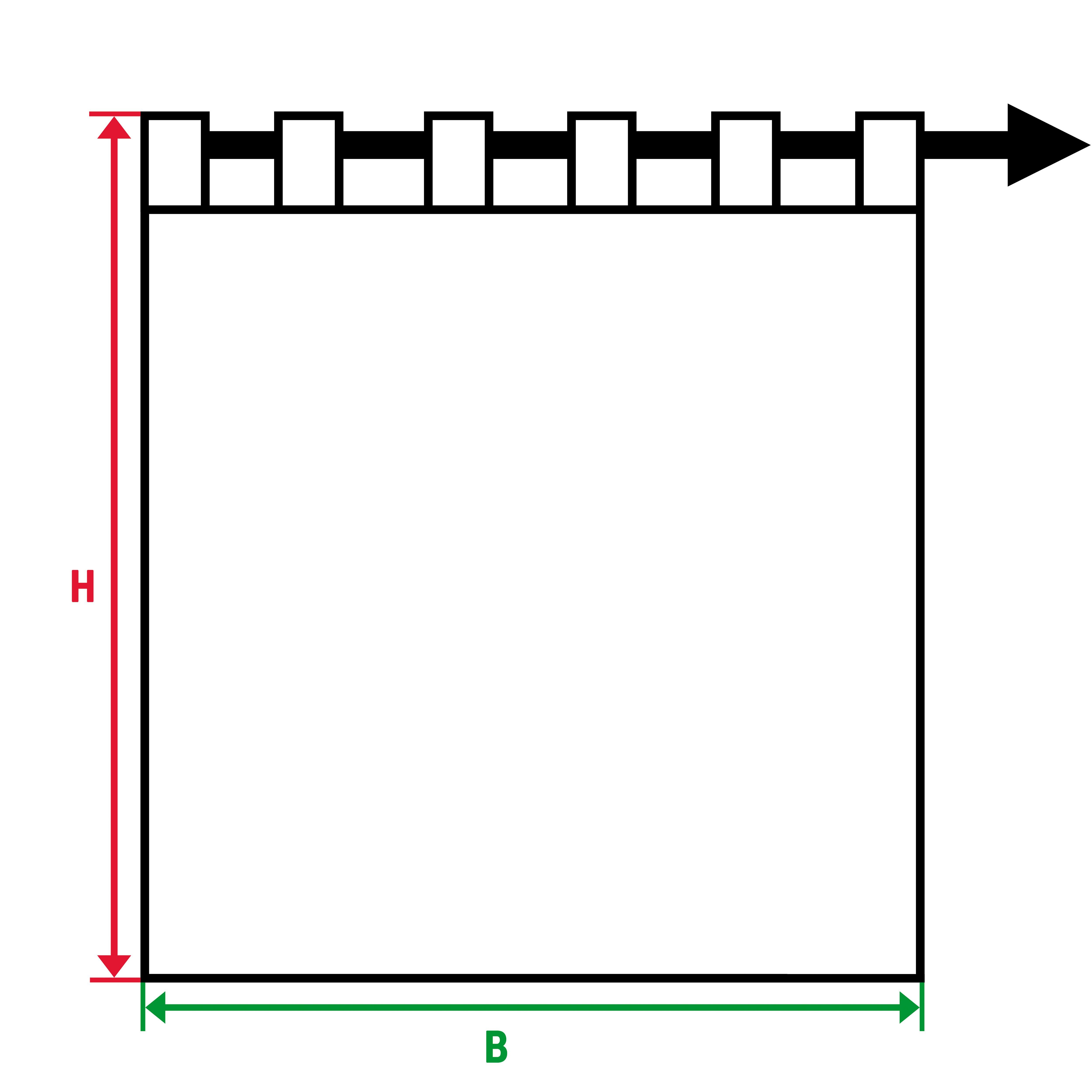 Schiebegardine Galena Uni, Neutex for you!, Schlaufen (1 St), halbtransparent, inkl. Beschwerungsstange