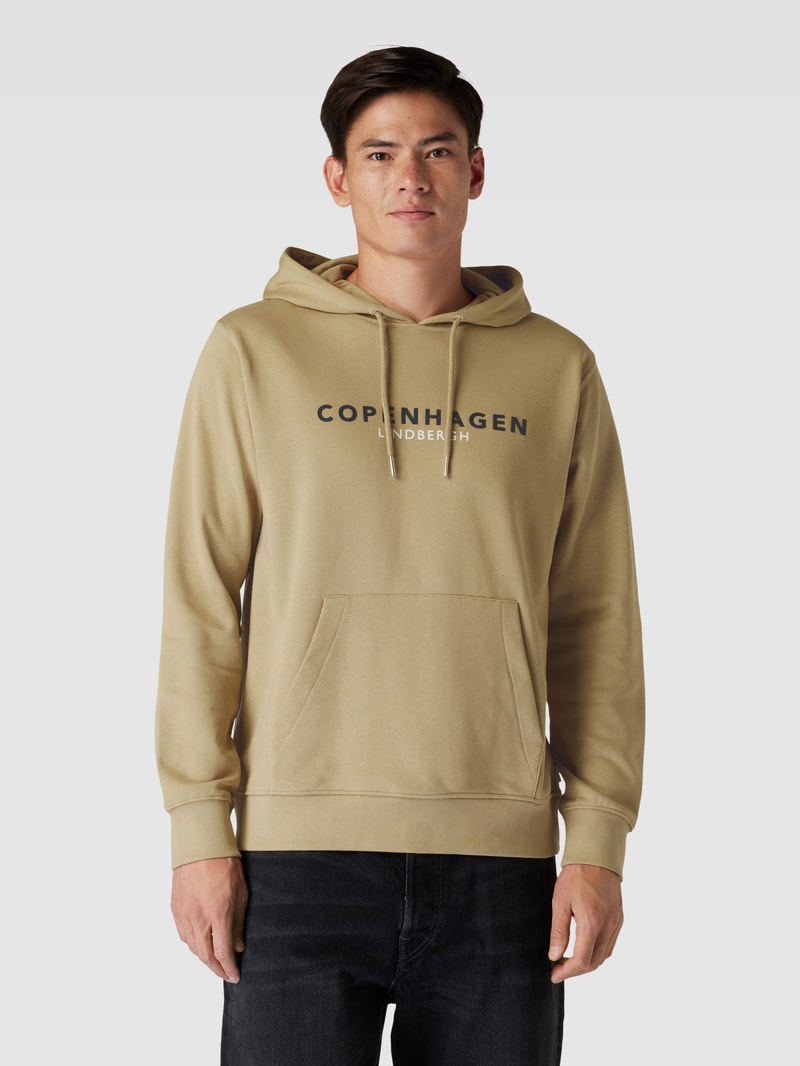Strickjacke mit Schalkragen Modell 'Copenhagen' in beige