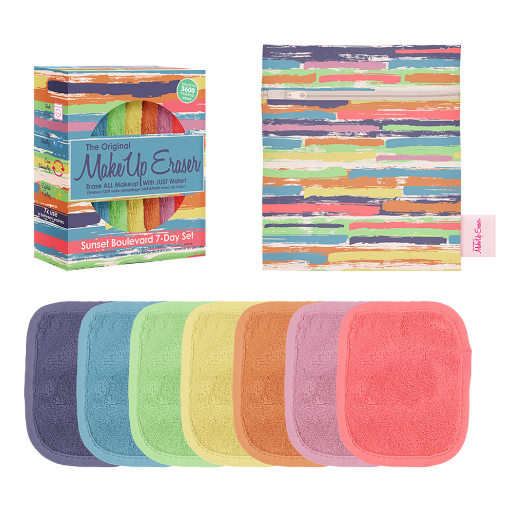 MakeUp Eraser Sunset Blvd Serviette démaquillante réutilisable