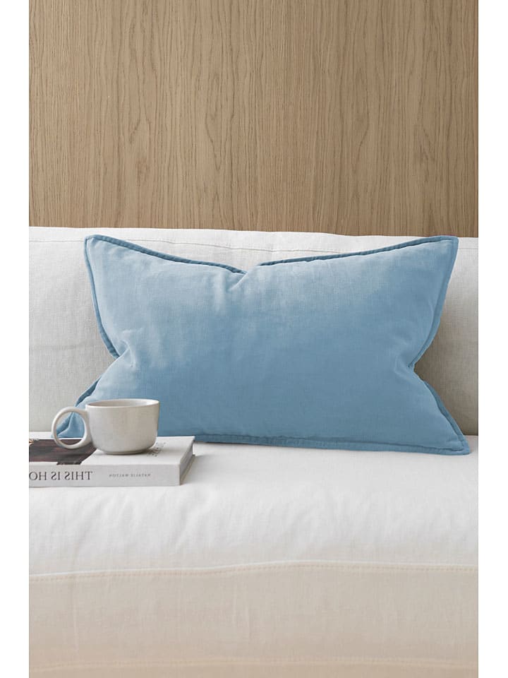 Ellos Home Kissenhülle ''Celina'' in Hellblau günstig kaufen 40x60 cm