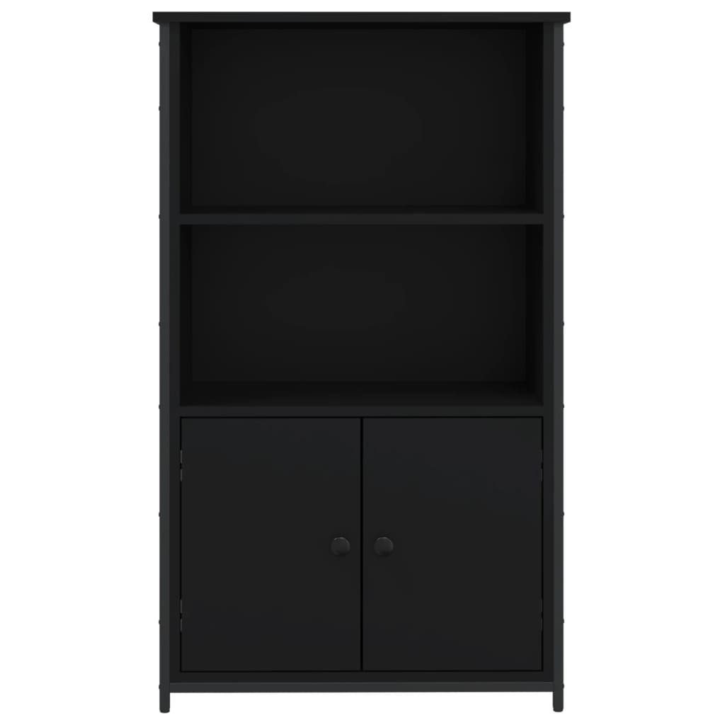 vidaXL Anrichte Highboard Schwarz 62x32x103,5 cm Holzwerkstoff