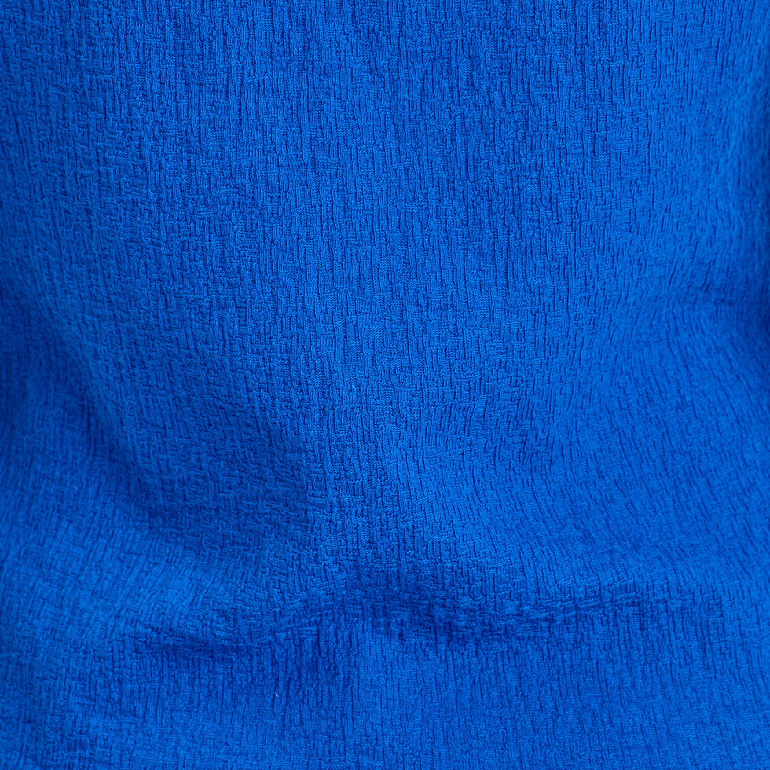 T-shirt col en V bleu roi femme | Cache Cache