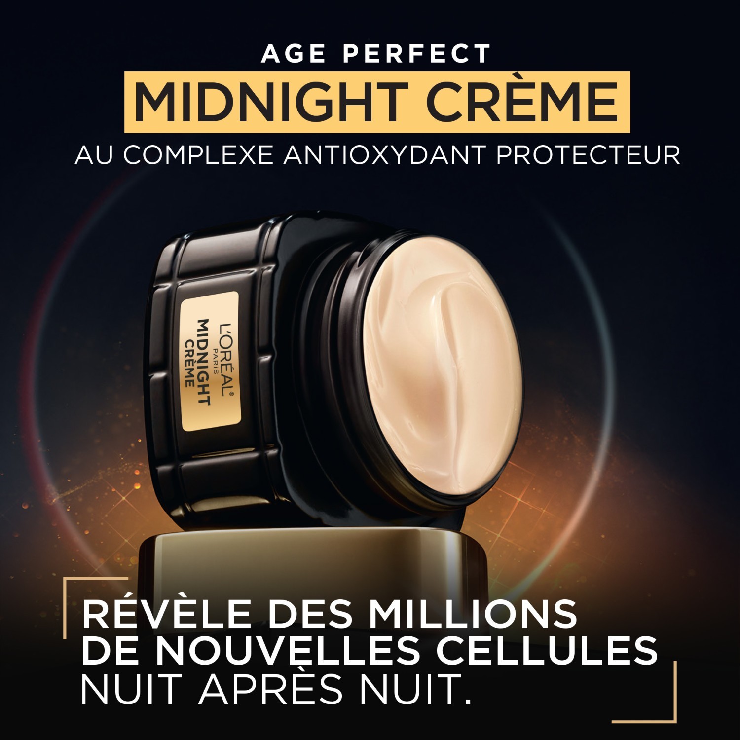 Kitul ritualului de regenerare celulară L'Oréal Paris Midnight – 2 produse