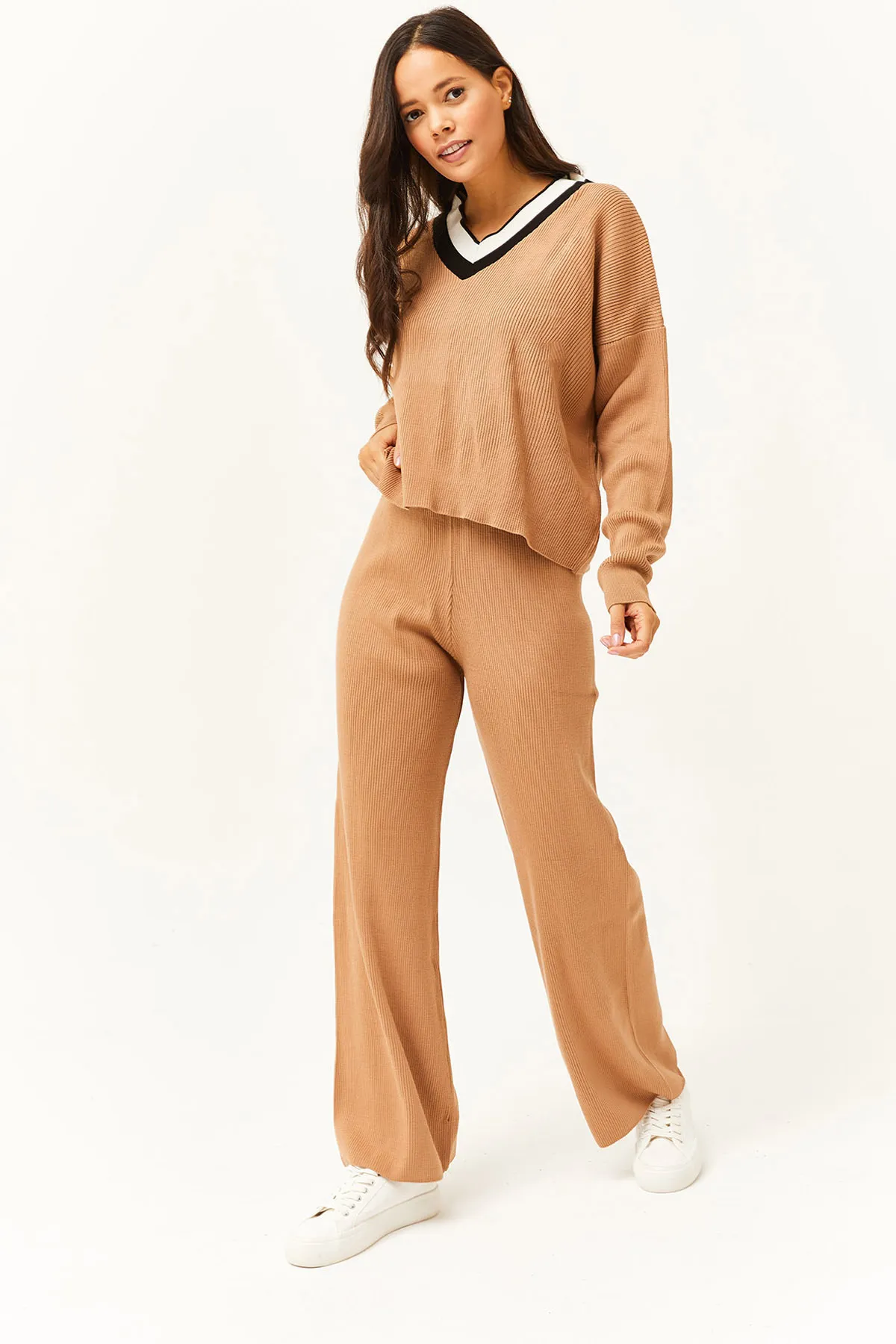 Olalook  Zweiteiler - Braun - Regular Fit