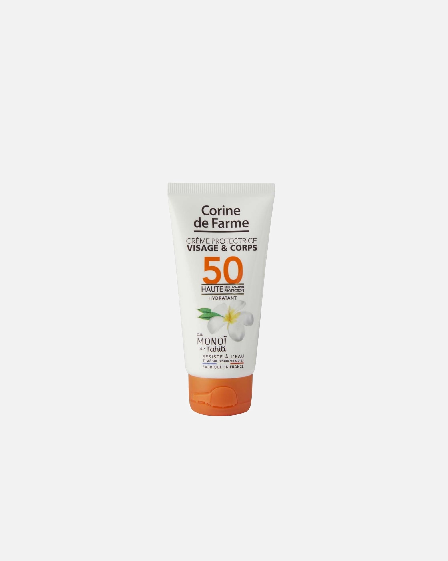 CORINE DE FARME Aizsargājošs sejas un ķermeņa krēms ar SPF50