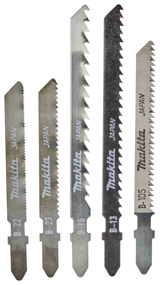 Makita Tilbehør A-86898 Stiksavklingesæt. Assorteret 5 dele