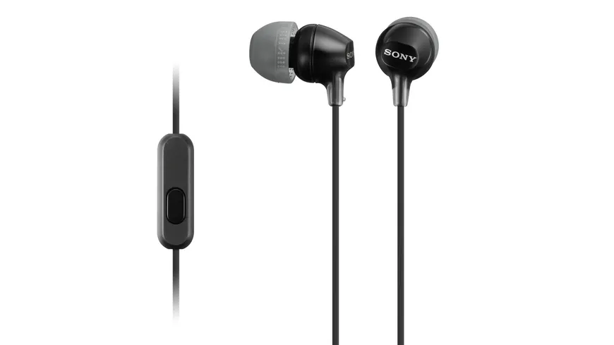 Sony In-Ohr-Kopfhörer Schwarz MDREX 15APB