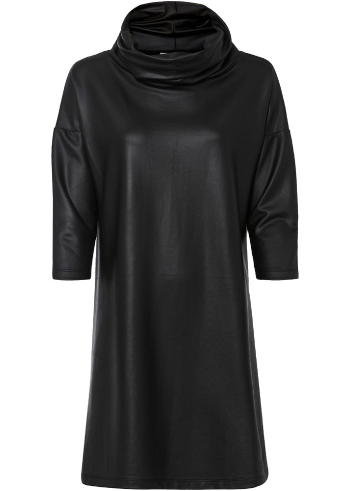 Lederimitatkleid