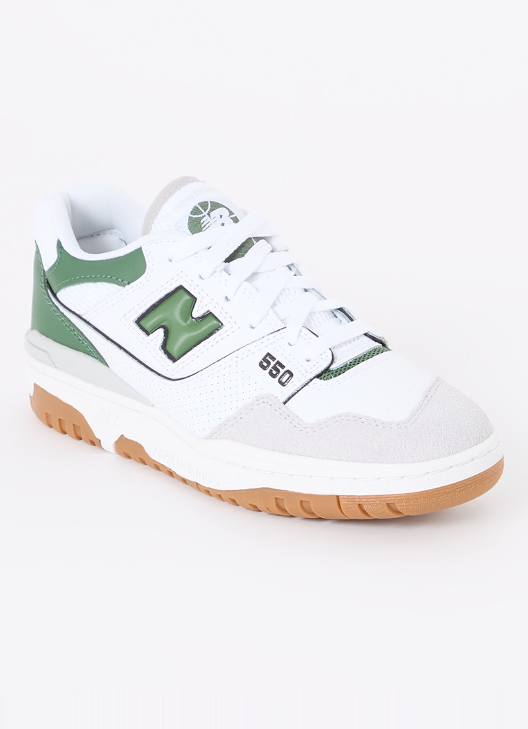 Kožne tenisice New Balance 550 s detaljima od brušene kože