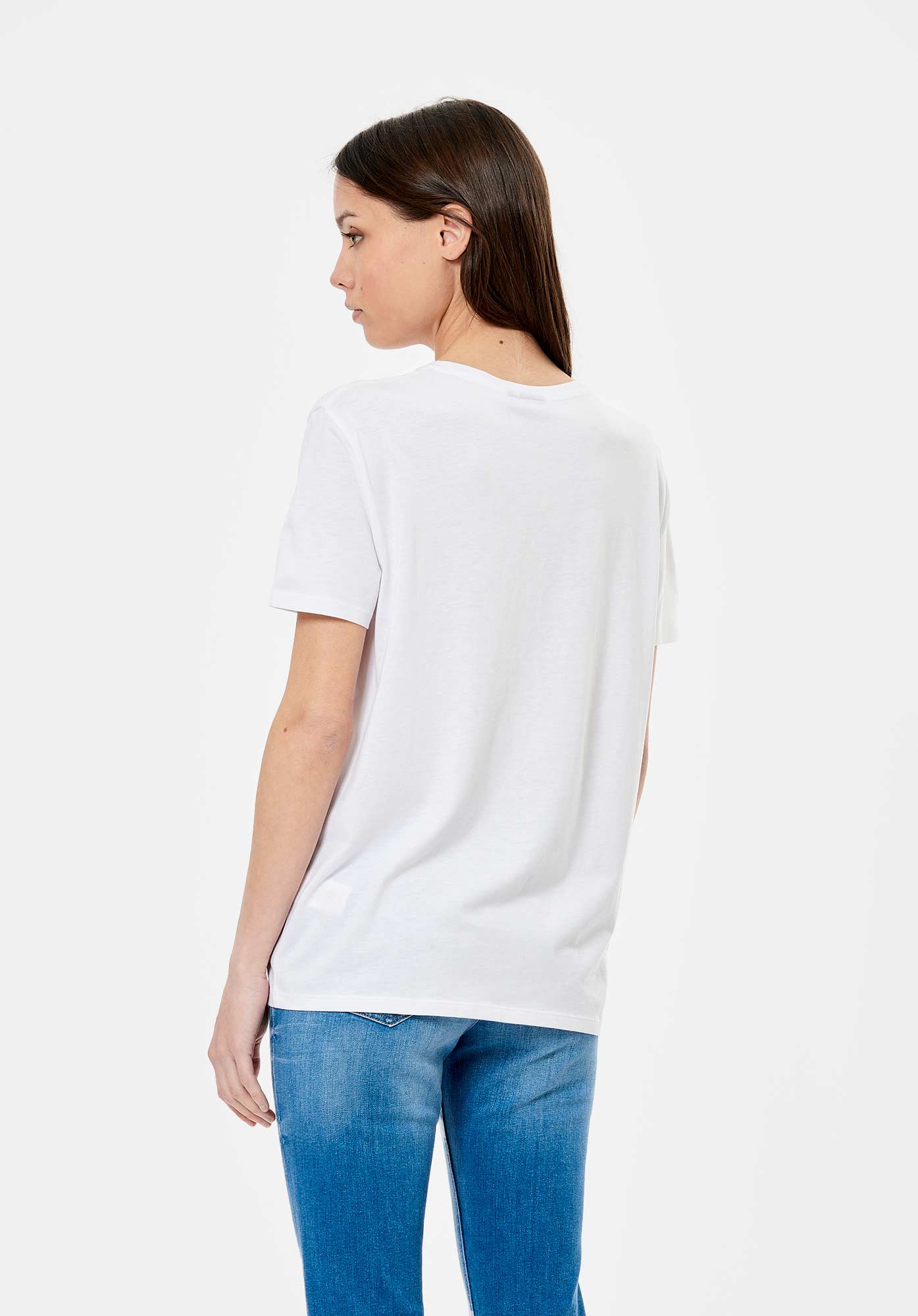 LEMIL  T-shirt blanc Femme