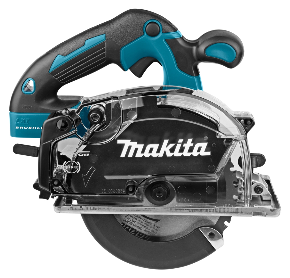 Fierăstrău circular pentru metal Makita DCS553ZJ 150 mm 18V fără baterii și încărcător