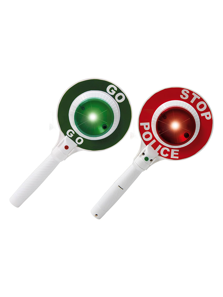 Jamara Polizeikelle in Grün/ Rot - (B)11,7 x (H)25,3 x (T)3,8 cm günstig kaufen onesize