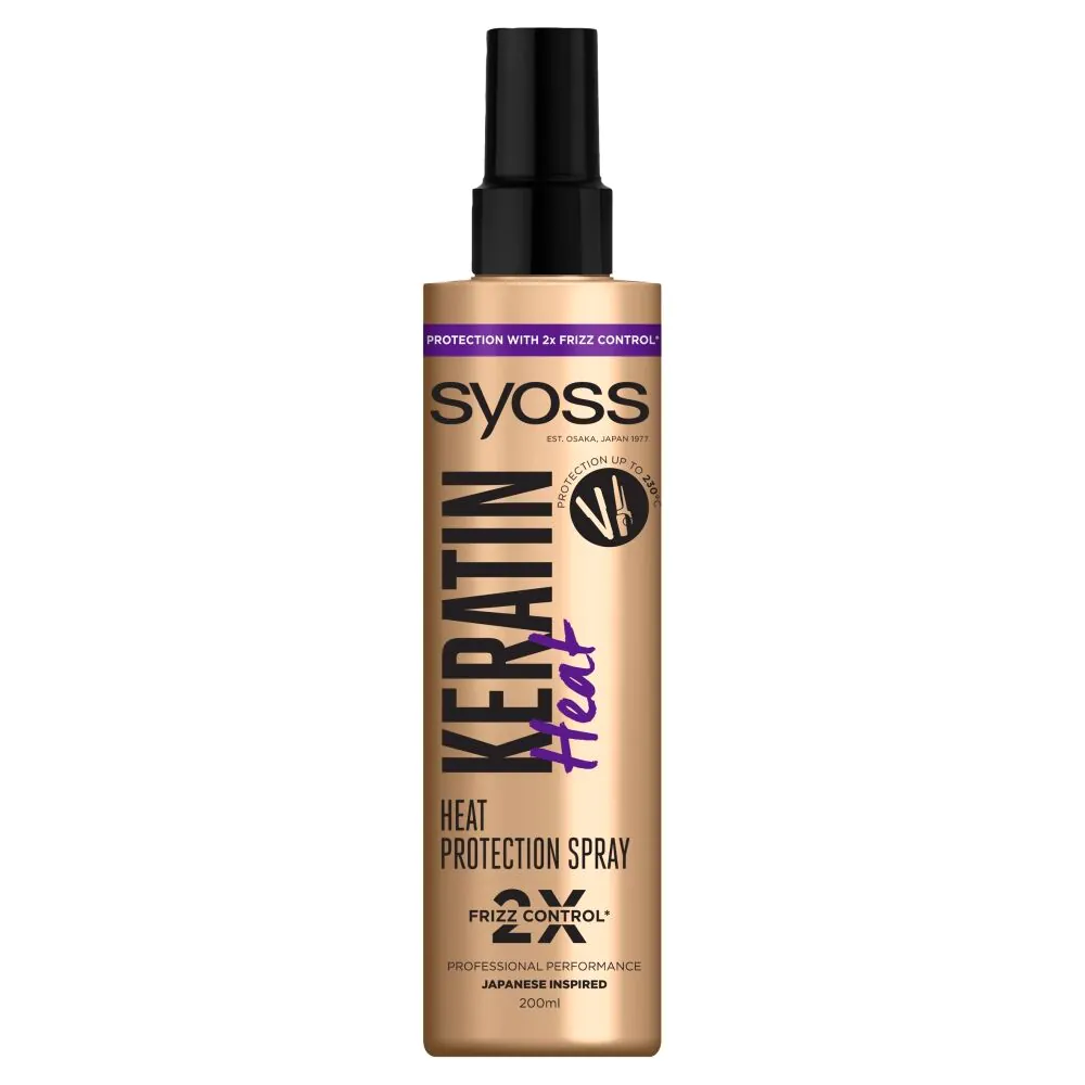 Syoss Keratin Heat термални заштитни лак за косу