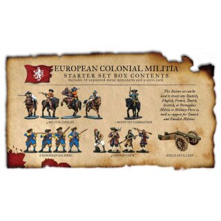 Blood & Plunder: European Colonial Militia Nationality Set