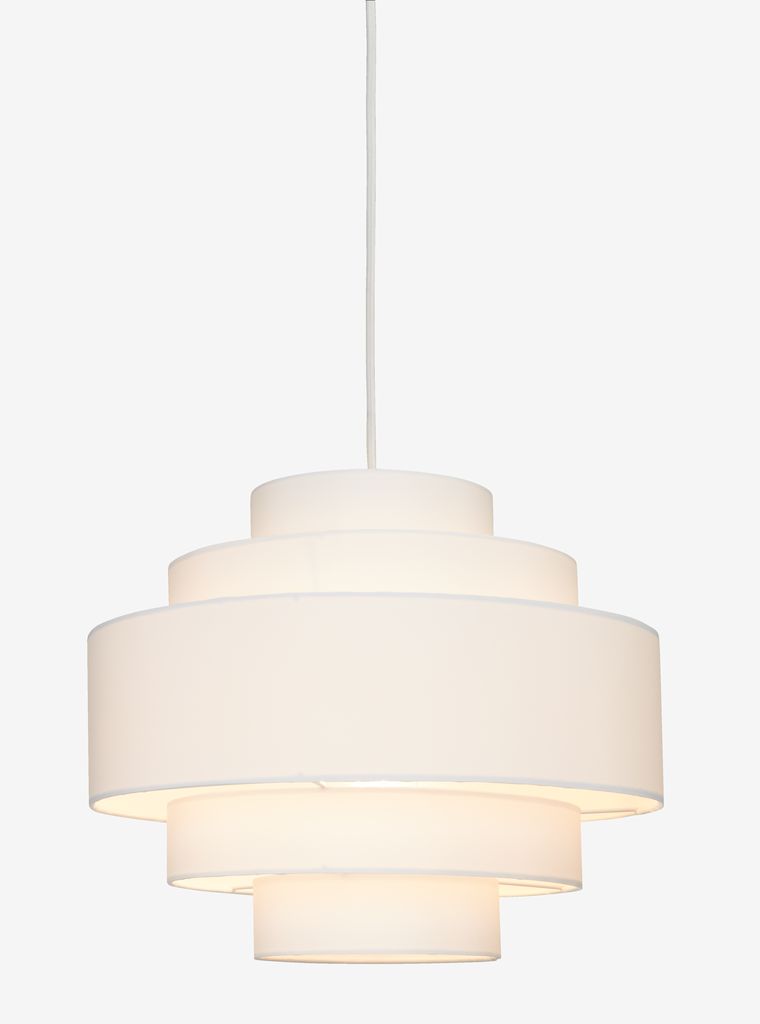 TYGE TYGE hengelampe Ø35xH29cm hvit
