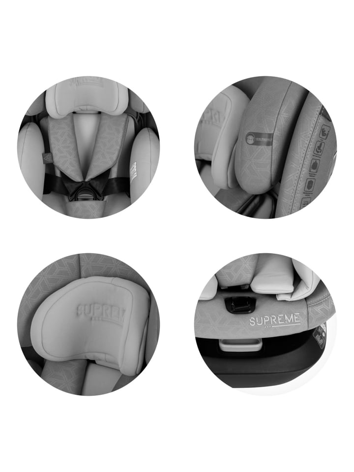 Chipolino i-Size Kindersitz Supreme in grau günstig kaufen onesize