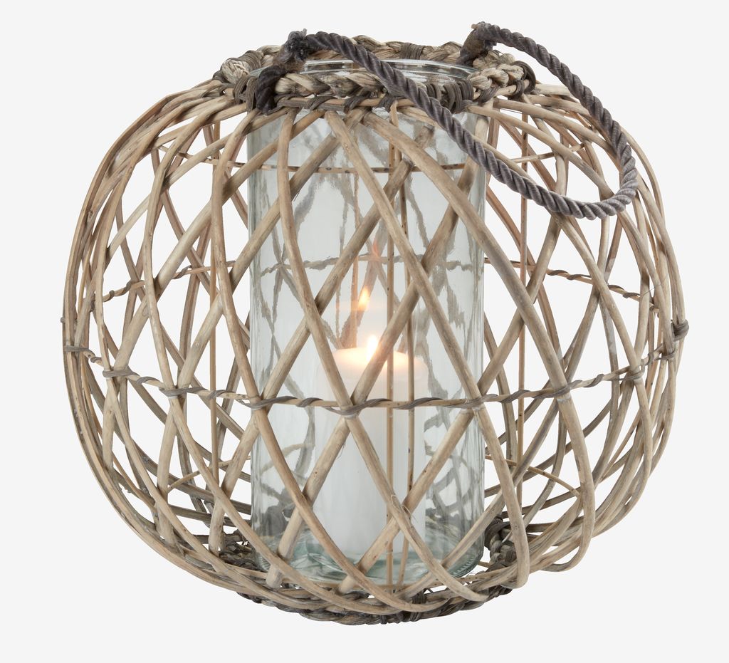 Latarnia na świece LAPPSANGER Ø38xH32cm naturalna