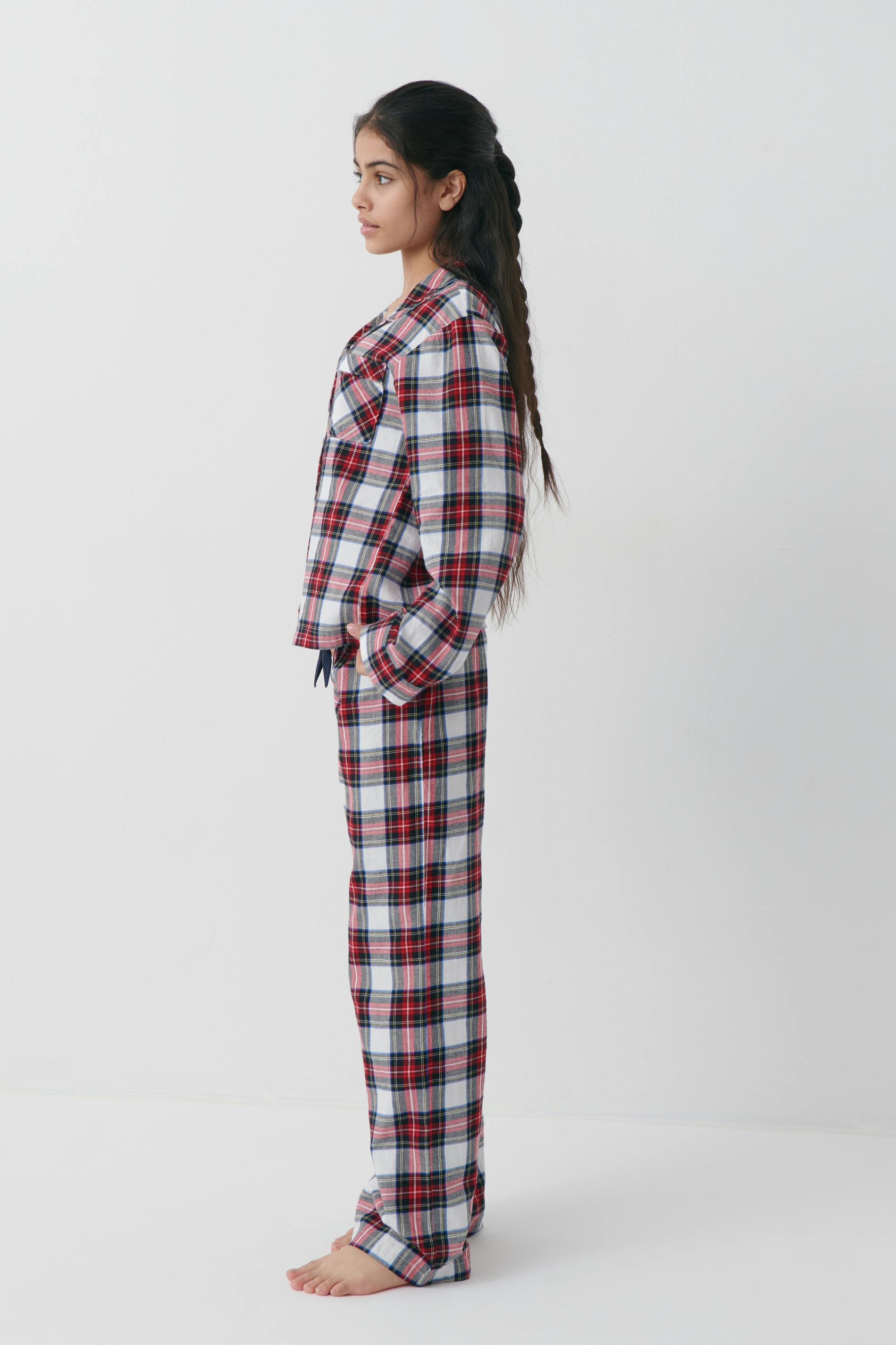 Y flannel pj shirt