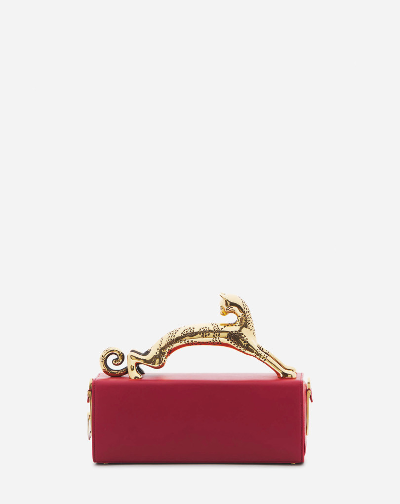 SAC PENCIL CAT MM EN CUIR