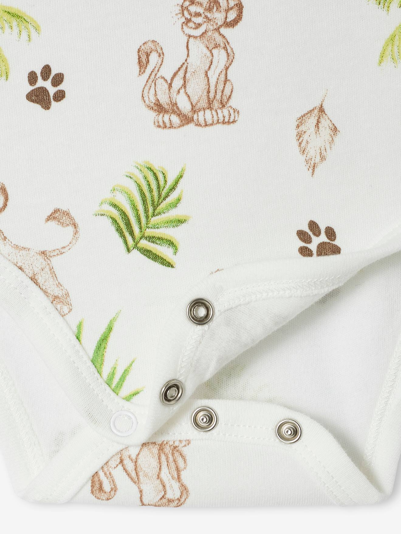 Lot de 2 bodies bébé garçon DS® Le Roi Lion caramel