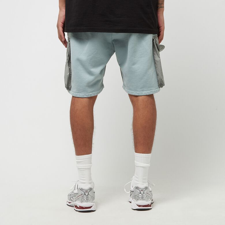 Aries Nylon Hybrid Sweatshort grey/blue