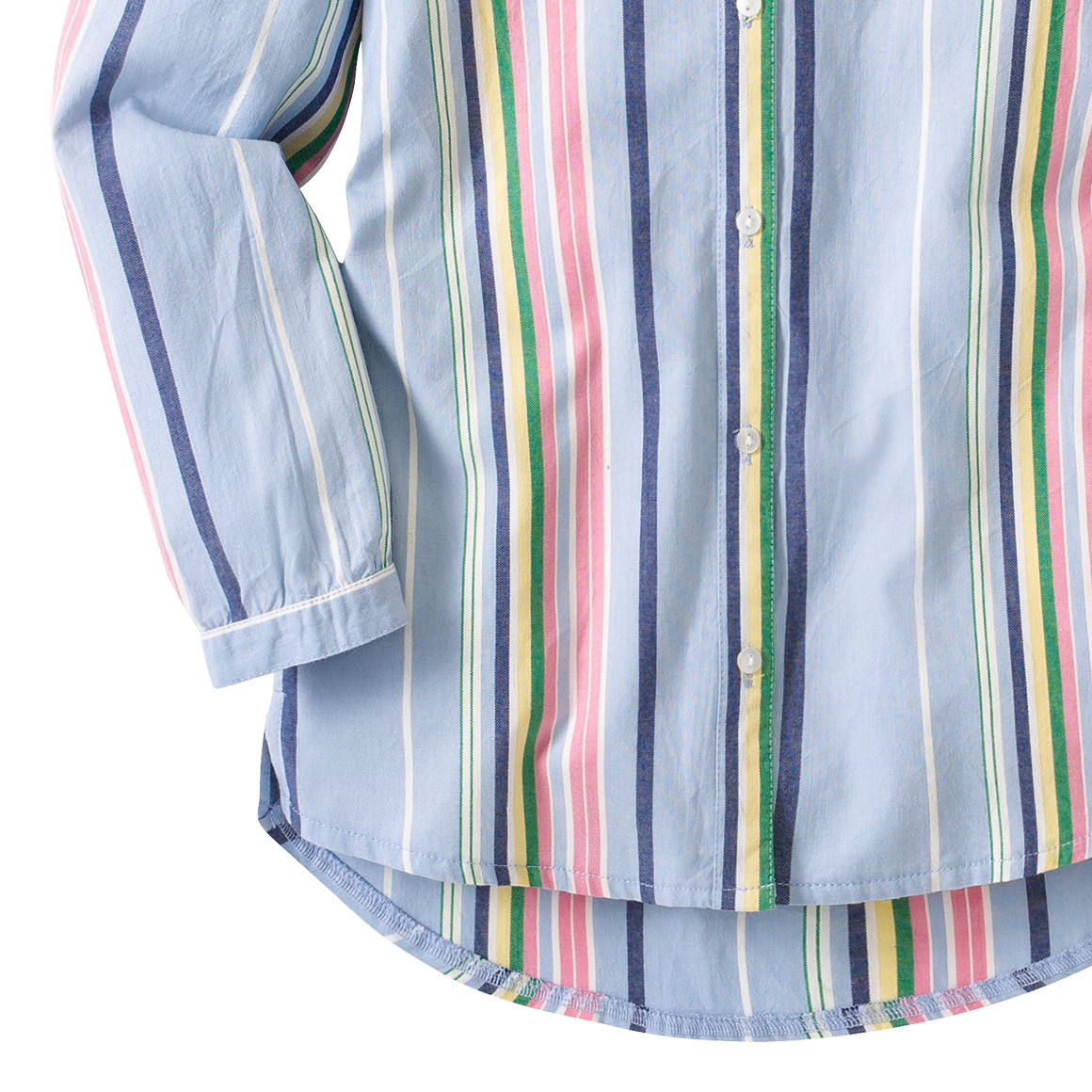 Mädchen Bluse in Hemd-Optik
