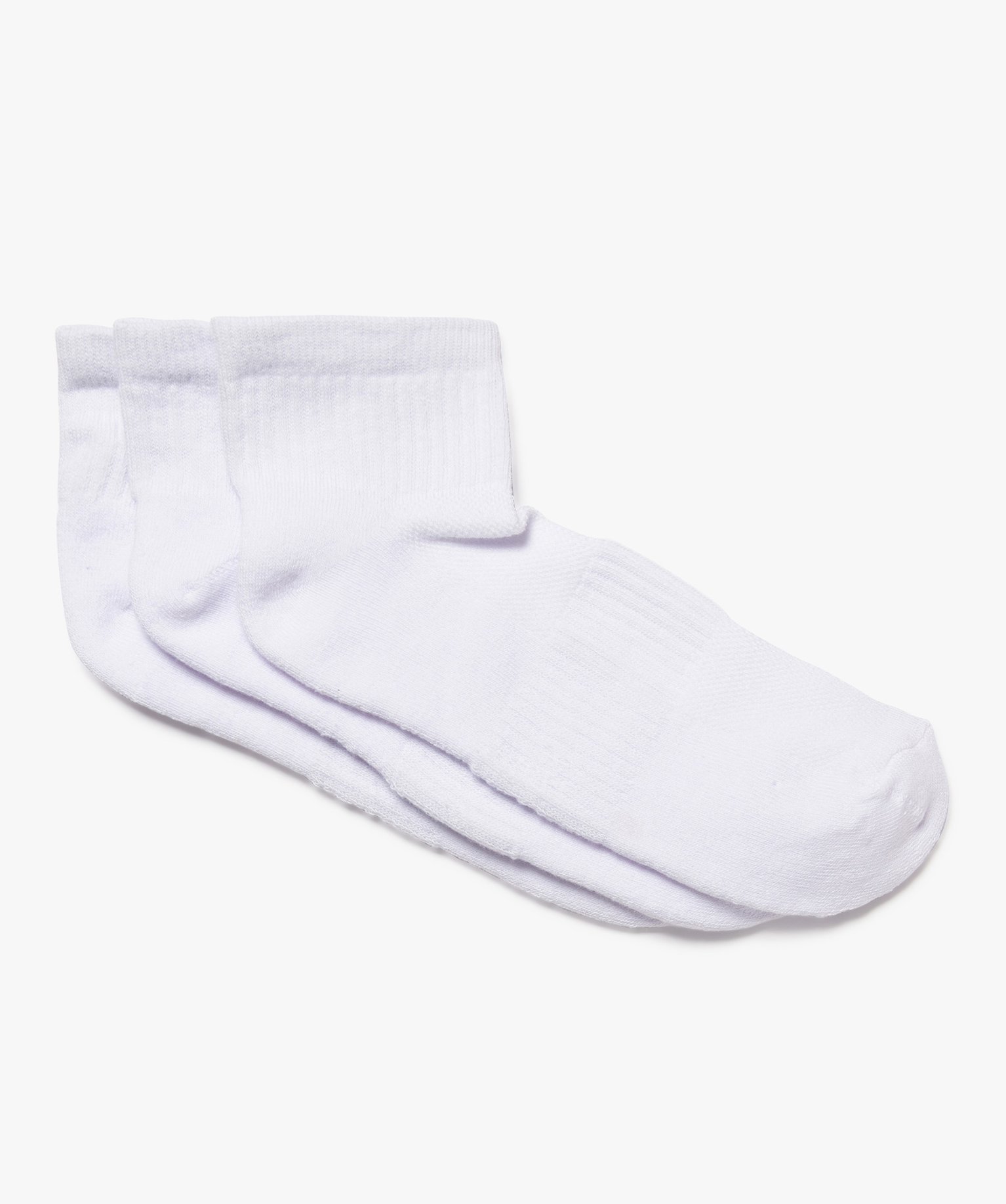 Chaussettes homme spécial sport tige courte (lot de 3) blanc | GEMO