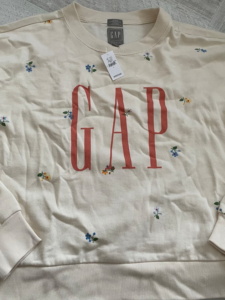GAP Sweatshirt in Creme günstig kaufen L