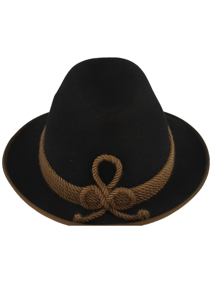 Hutmacher Zapf Trachtenhut in schwarz günstig kaufen 55