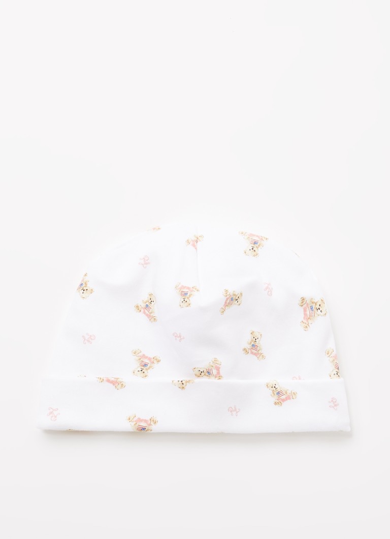 Căciulă tricotată cu imprimeu Ralph Lauren