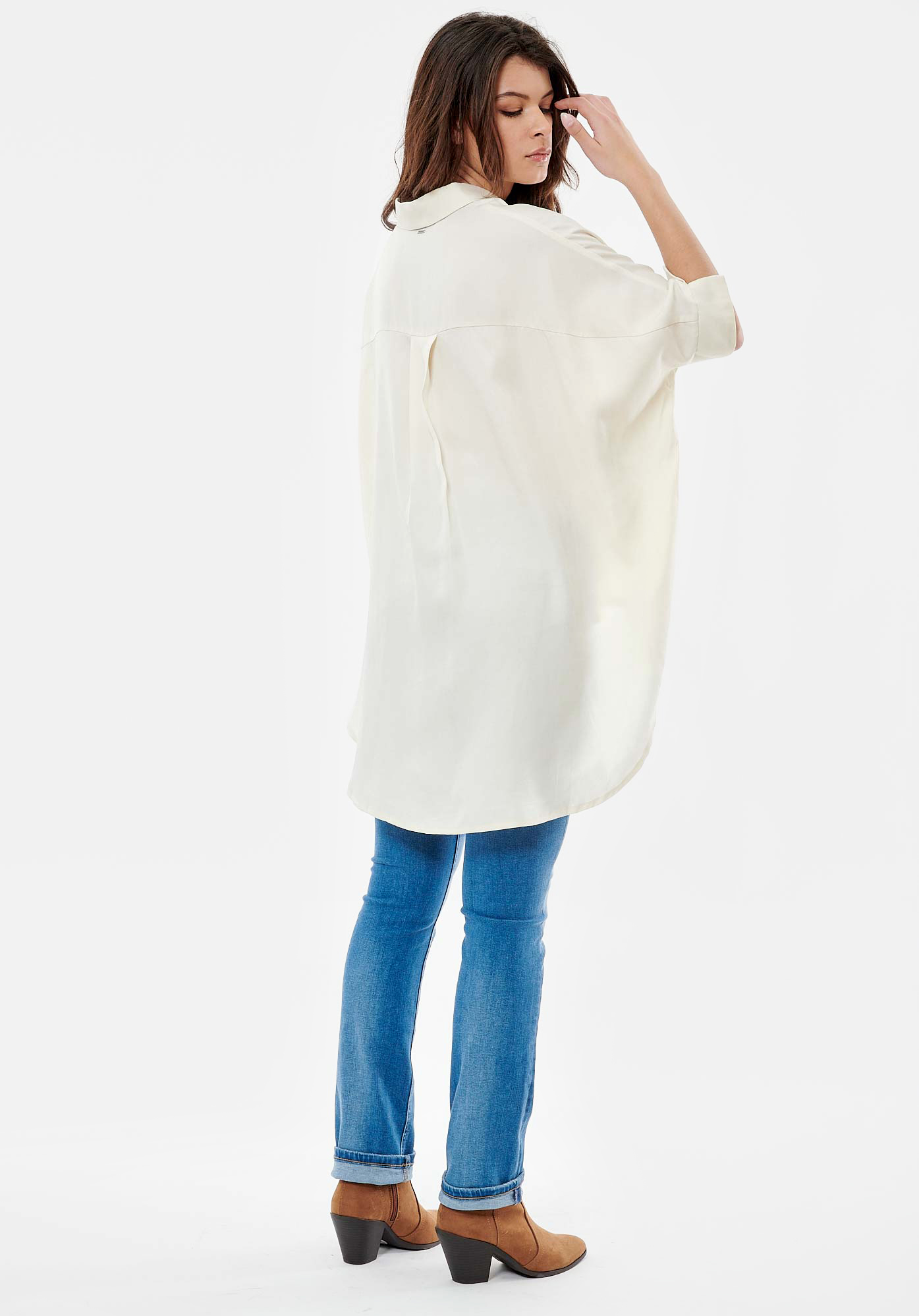 BRAM   Blouse écrue femme