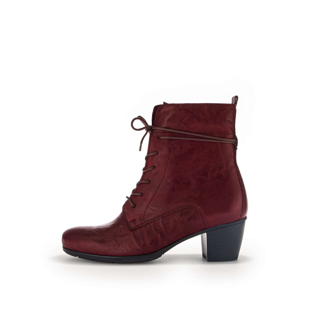 Gabor fashion Schnürstiefelette rot