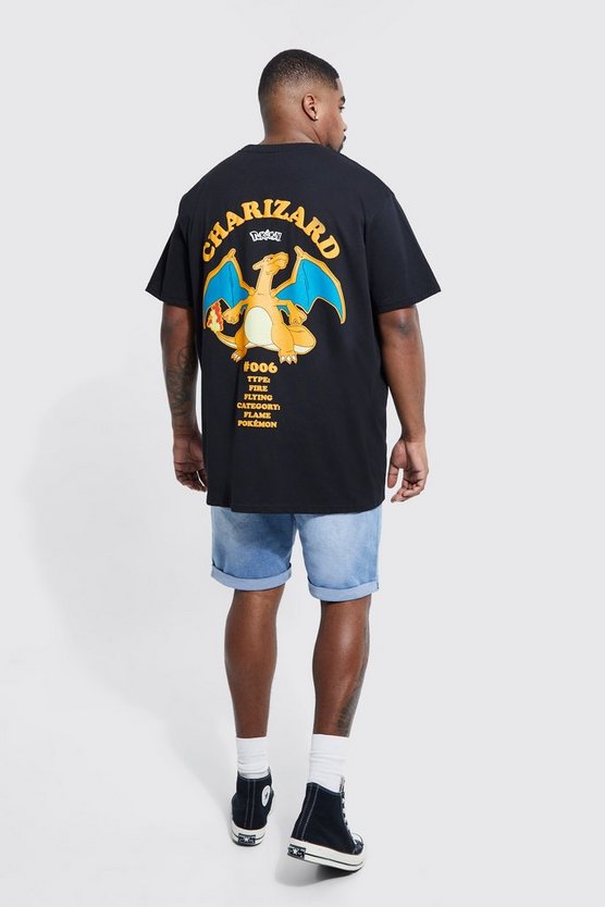 Plus T-Shirt mit lizenziertem Pokemon Print