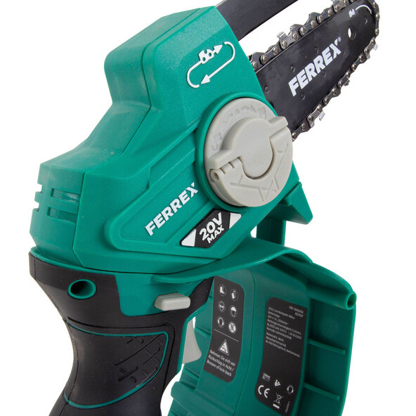 20 V Akku-Einhand-Kettensäge, ohne Akku und Ladegerät