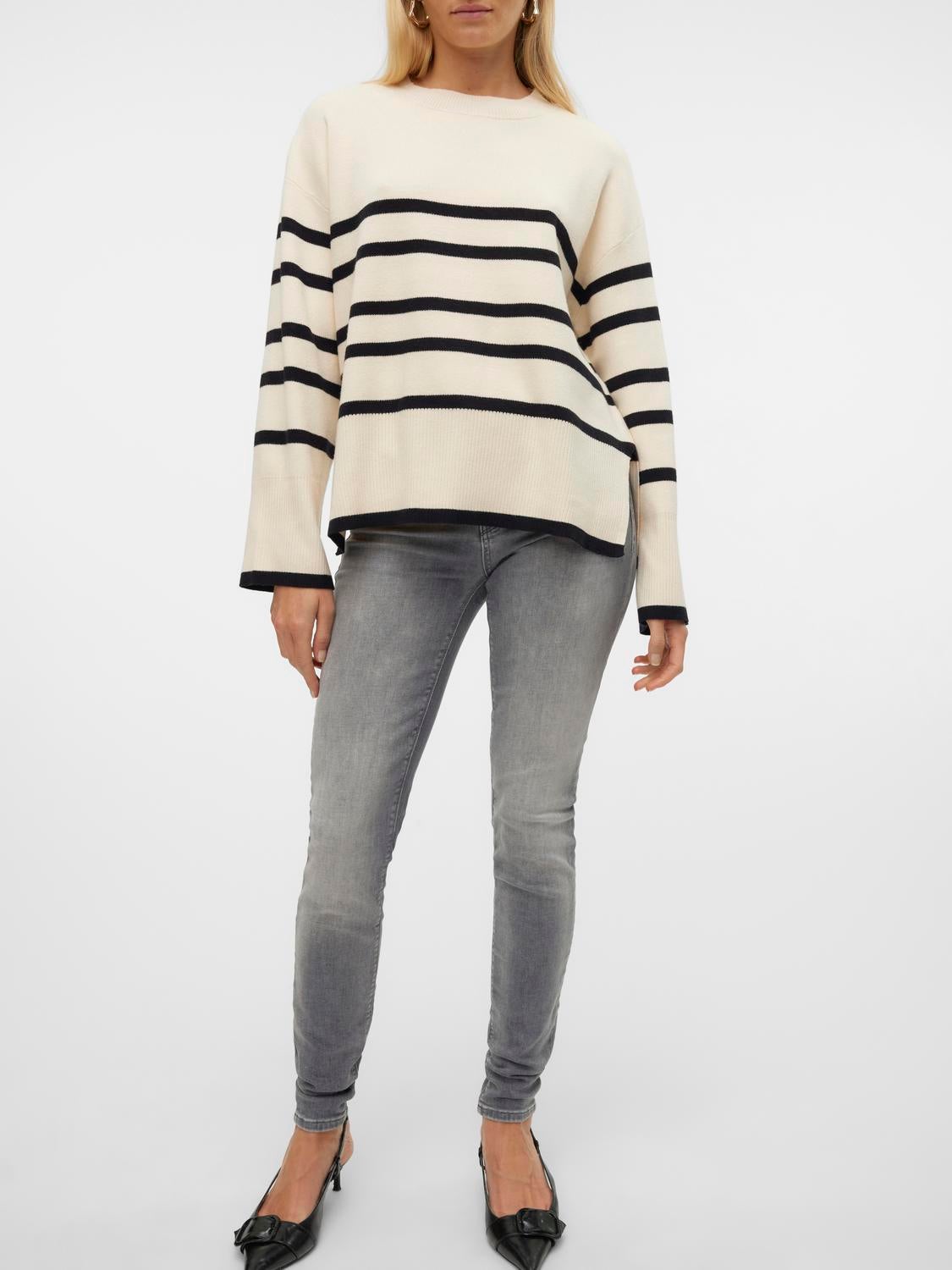 VMLUX Mid Rise Slim Fit Jeans