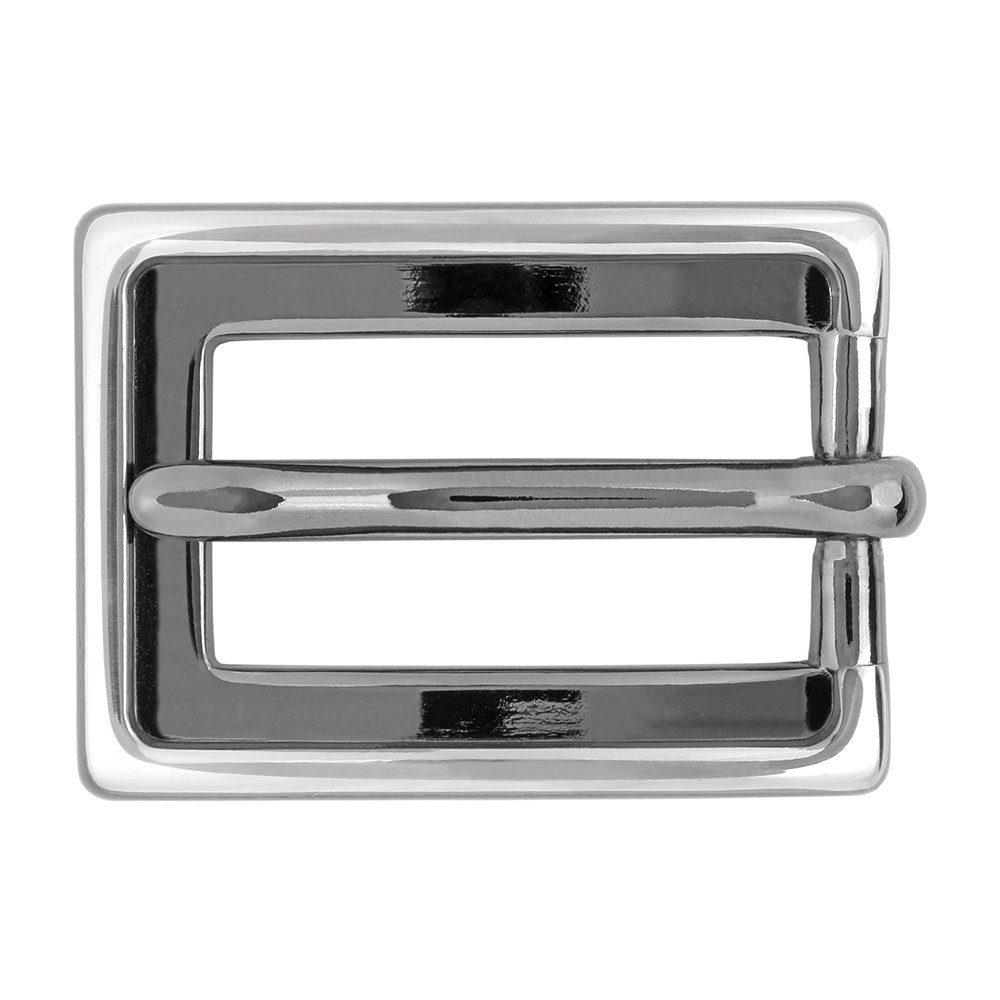 FREDERIC HERMANO Gürtelschnalle 15mm Metall Silber - Buckle Fenetre - 312607530020