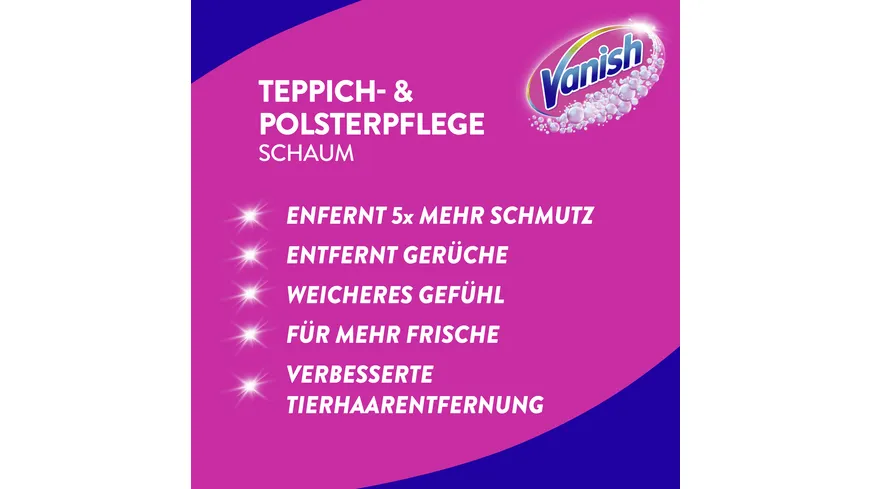 Vanish Teppich Power Schaum Gold 650ml 650 ml