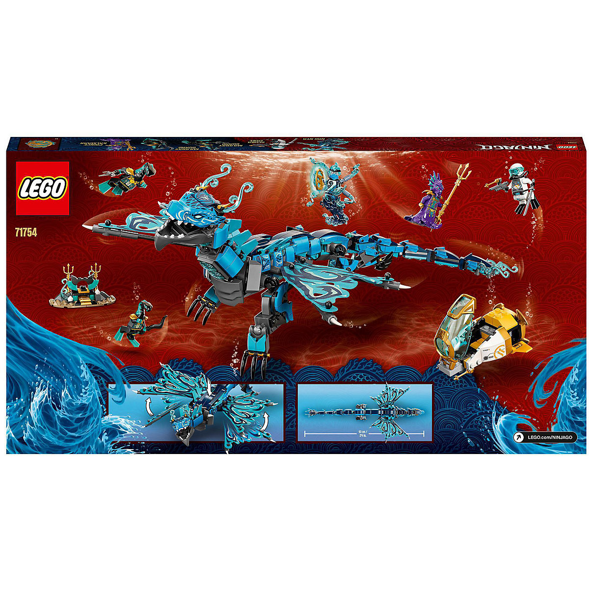LEGO® Ninjago 71754 Wasserdrache