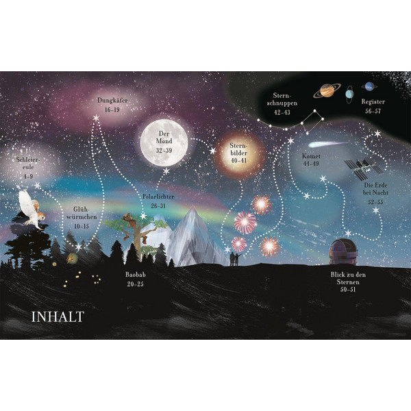 WUNDERVOLLE REISE DURCH DIE NACHT - Kinderbuch