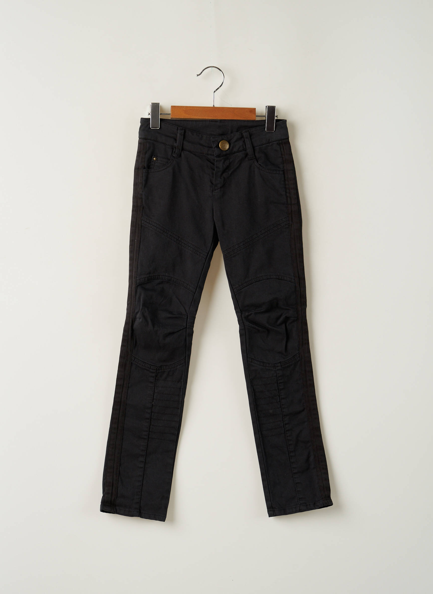 Catimini Pantalons Droits Fille couleur noir