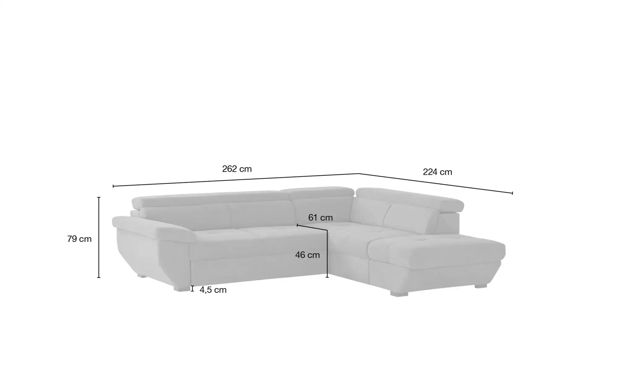 Primo Ecksofa Formula