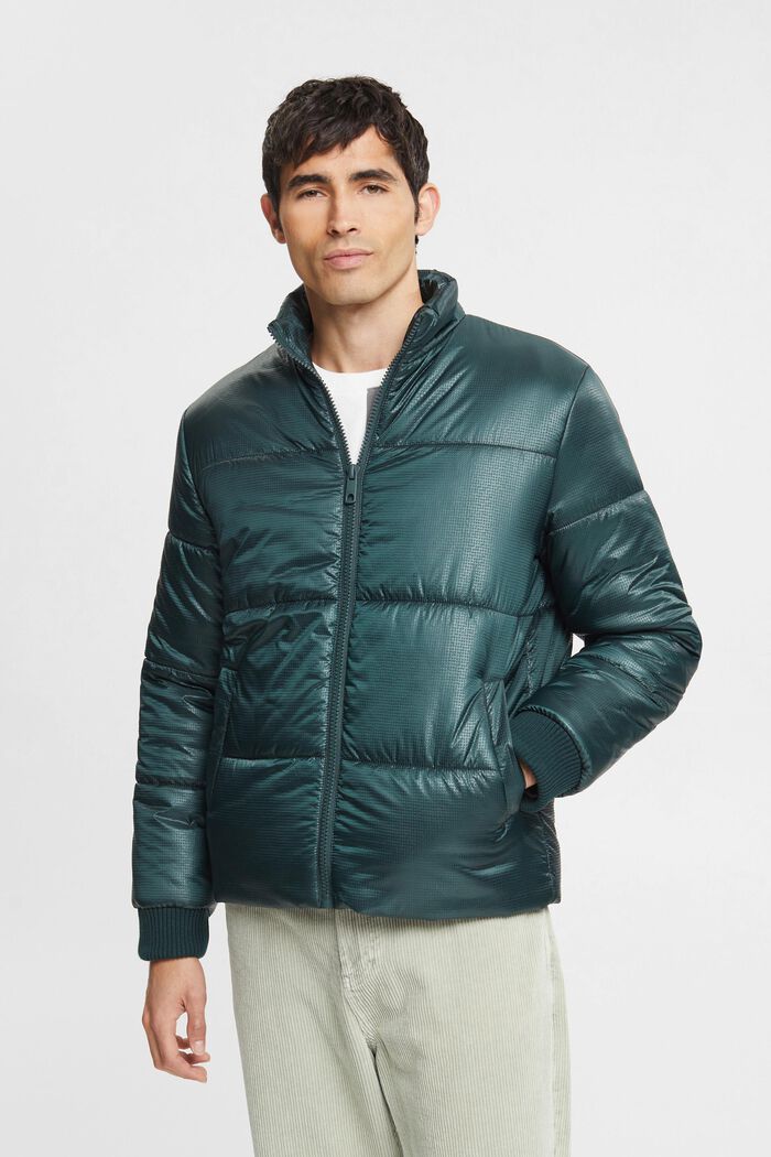 Gemusterte Pufferjacke