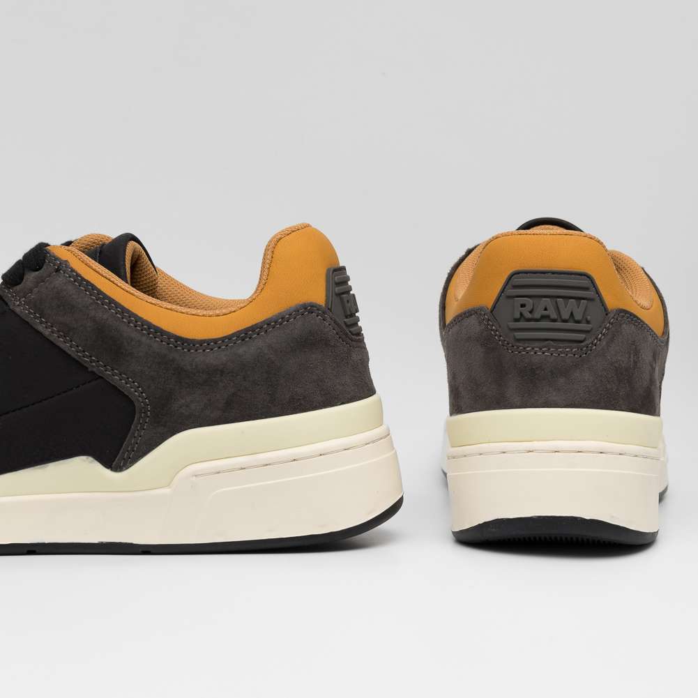 G-STAR RAW ATTACC Low Herren Wildleder Sneaker 2242 040514 BLK-LGRY
