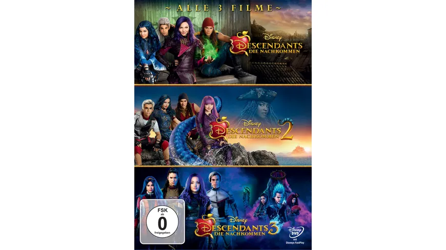 Descendants - Die Nachkommen 1-3  [3 DVDs]