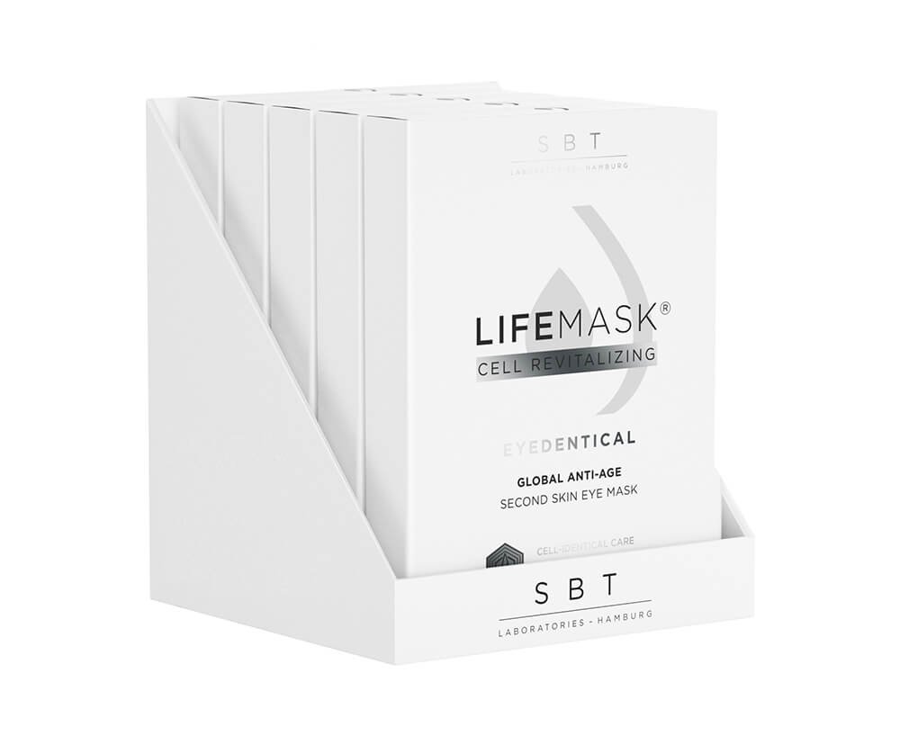 SBT Cell Identical Care Masken LifeMask Cell Revitalizing Eyedentical Second Skin Eye Mask
